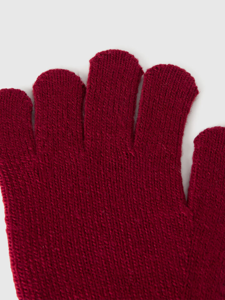KNITTED GLOVES Junior Boy image number 2